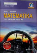 Buku Siswa Matematika untuk SMA/MA Kelas XII