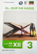 Al-Qur'an Hadis  untuk MA Kelas XII  KBC