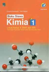 Image of Kimia 1 untuk Kelas X SMA dan MA