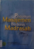 Pedoman Manajemen Berbasis Madrasah