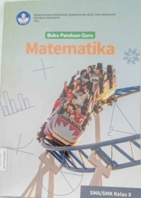 Image of Buku Panduan Guru Matematika untuk SMA/SMK Kelas X