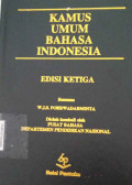 Kamus Umum Bahasa Indonesia