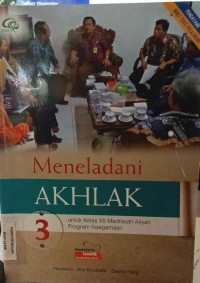 Image of Meneladani Akhlak 3: untuk Kelas XII Madrasah Aliyah Program Keagamaan